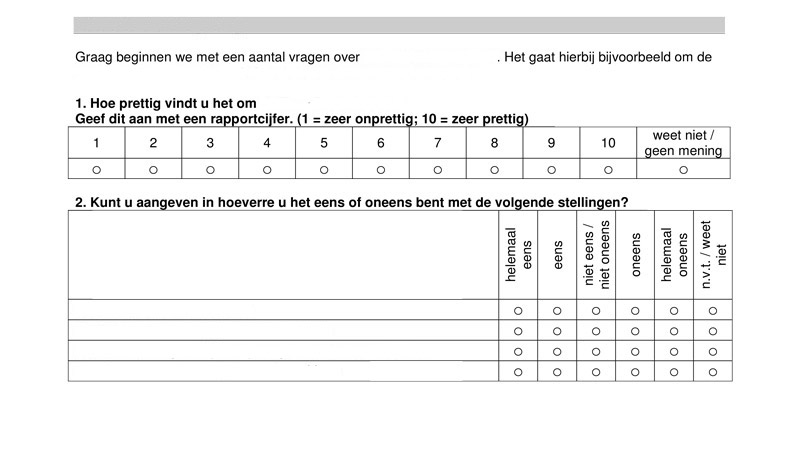 HPS enqueteformulieren enquêteformulieren marktonderzoek